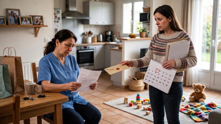 Assistante de vie inapte au travail